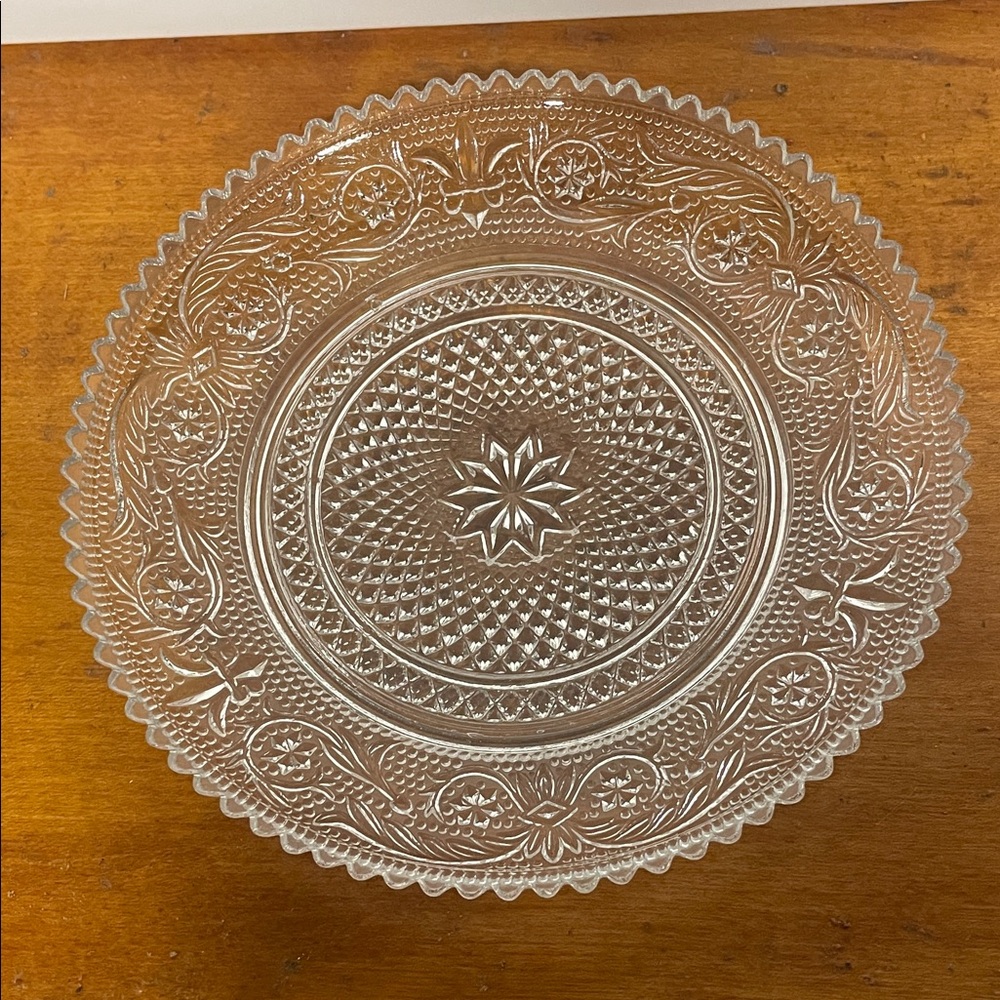 Vintage Atlas Dessert Plate